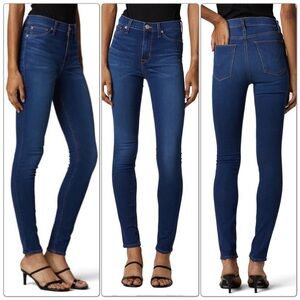 Hudson Jeans Women's Indigo High-Rise Skinny Jeans 25